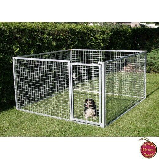 Enclos pour chiots et petites races hauteur 110 cm