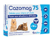 CAZOMAG 75 10X10 GELULES