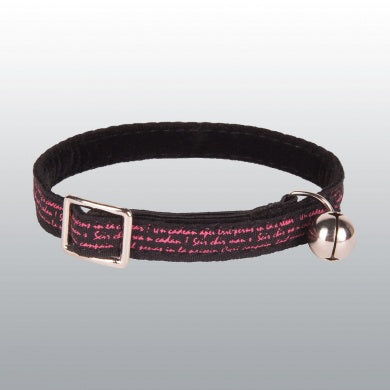 COLLIER CHAT STYLE NOIR