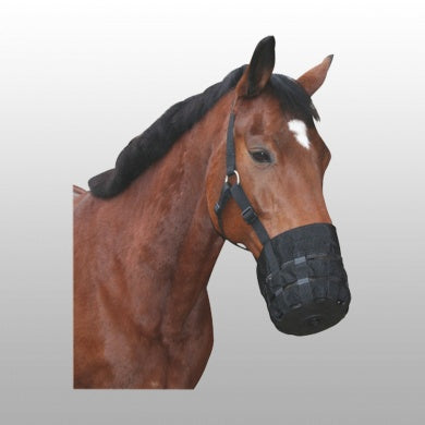 MUSELIERE CHEVAL SELLE NYLON NOIR
