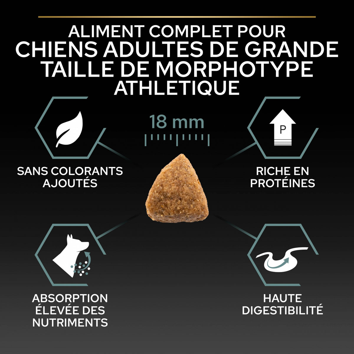 PRO PLAN Sensitive Digestion Large Athletic Adult à la Agneau - Croquettes pour chien