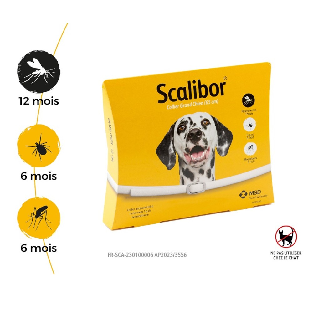 Collier Scalibor chien