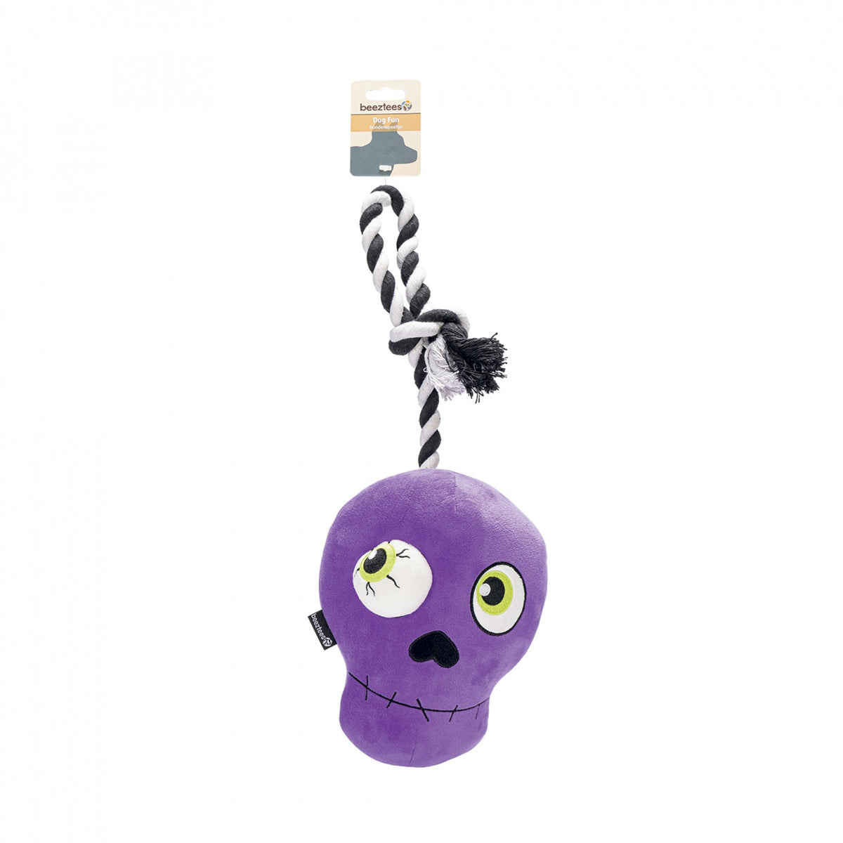 Peluche crâne d'Halloween